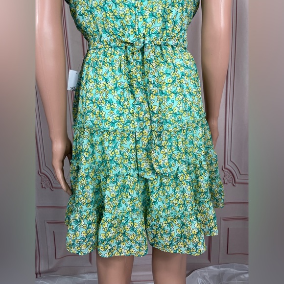 B Darlin Floral Summer Dress Size 11/12 XS and 13/14 SMALL Cocktail Party Dress - Picture 15 of 16